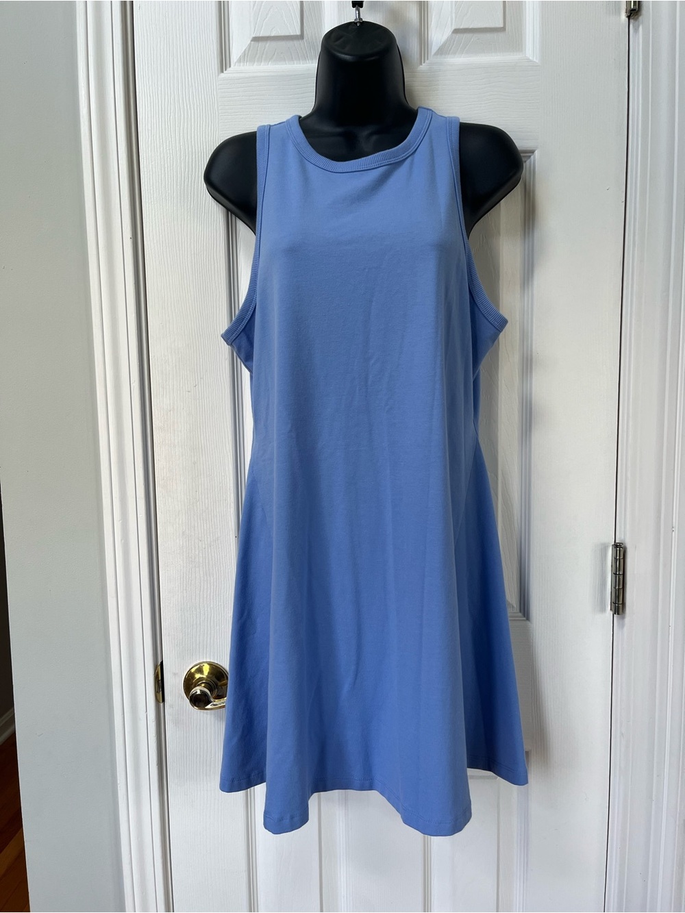 a new day Light Periwinkle Swing Tank Dress